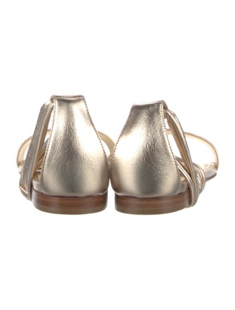 Manolo Blahnik Leather Flats