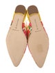 Manolo Blahnik Floral Print Slingback Flats
