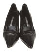 Manolo Blahnik Leather Pumps