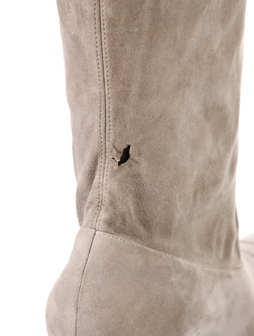 Manolo Blahnik Suede Boots