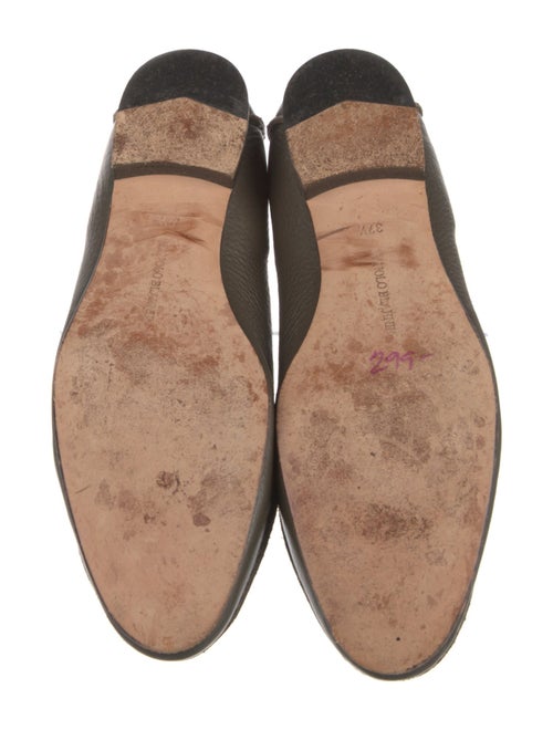 Manolo Blahnik Leather Flats