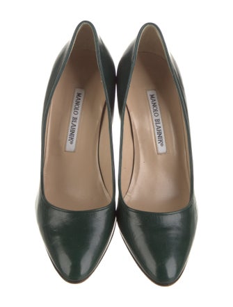 Manolo Blahnik Leather Pumps