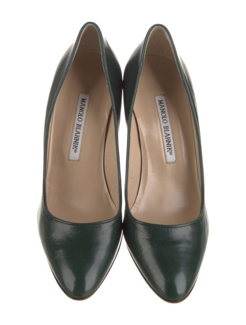 Manolo Blahnik Leather Pumps