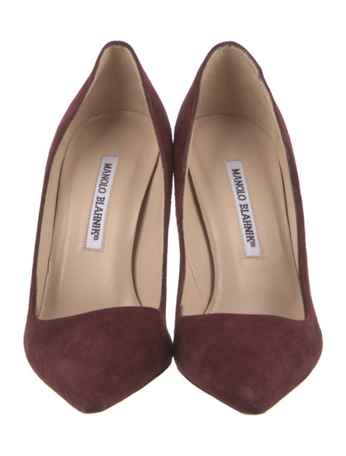 Manolo Blahnik Suede Pumps
