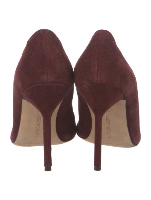Manolo Blahnik Suede Pumps