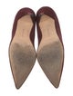 Manolo Blahnik Suede Pumps