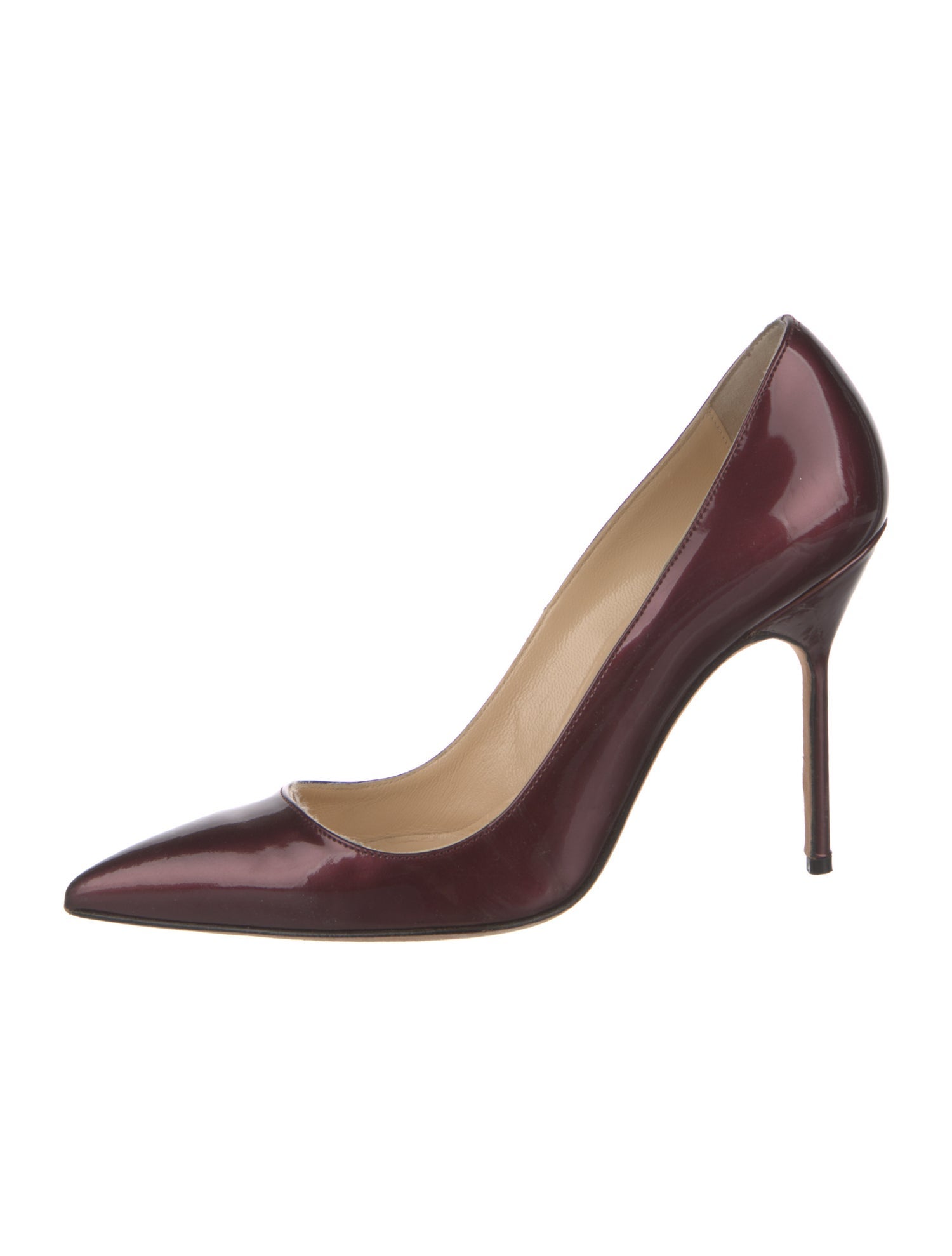 Manolo Blahnik Patent Leather Pumps