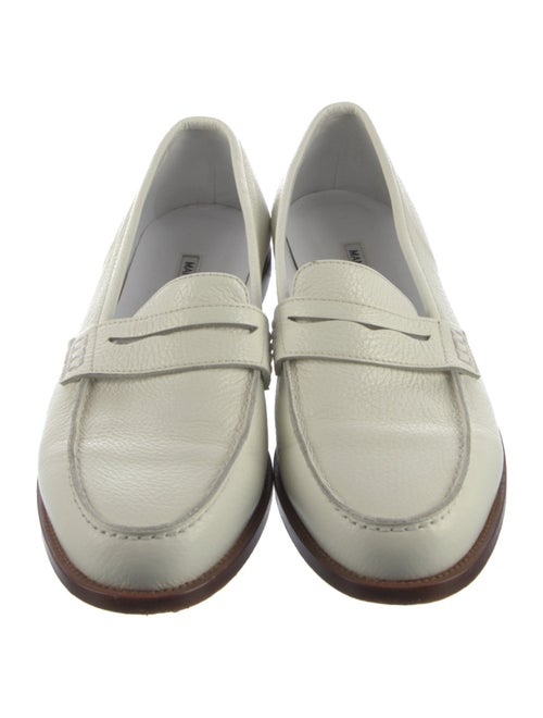 Manolo Blahnik Leather Loafers
