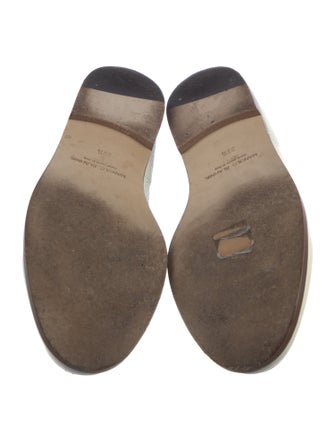 Manolo Blahnik Leather Loafers