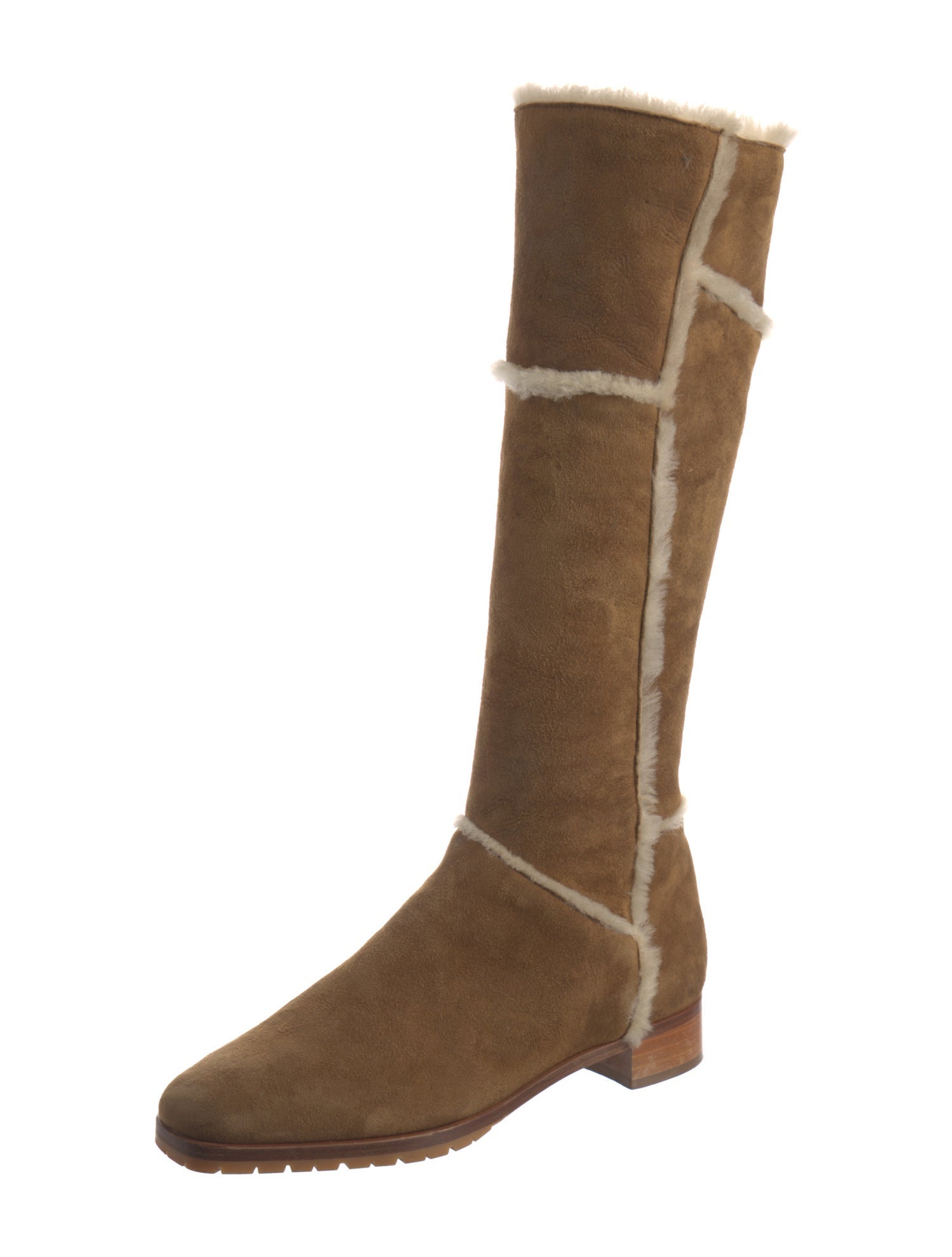 Manolo Blahnik Suede Riding Boots