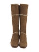 Manolo Blahnik Suede Riding Boots