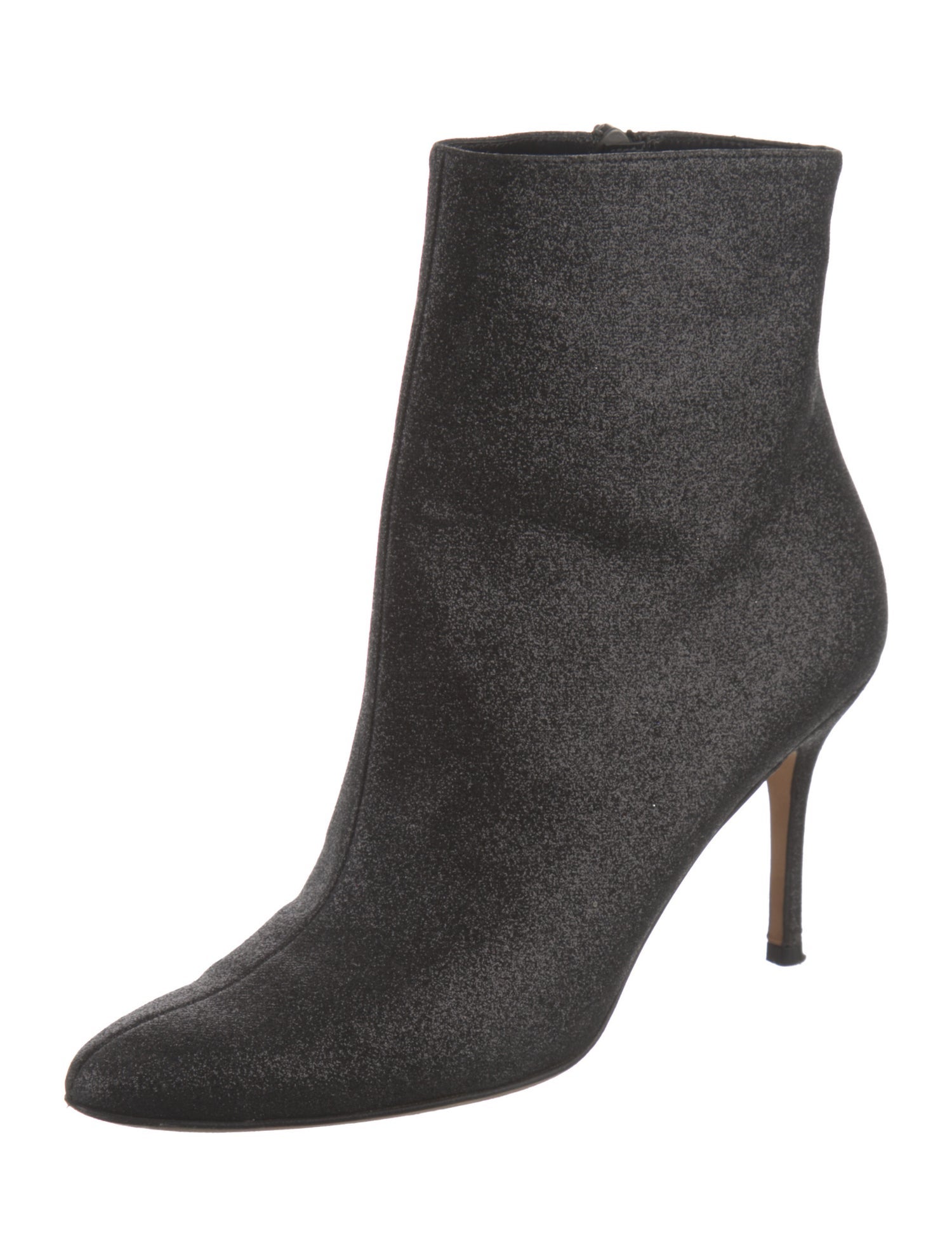 Manolo Blahnik Glitter Glitter Accents Boots