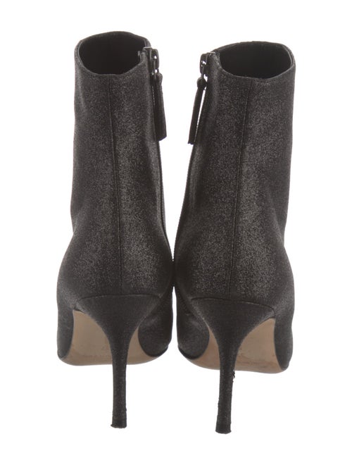 Manolo Blahnik Glitter Glitter Accents Boots