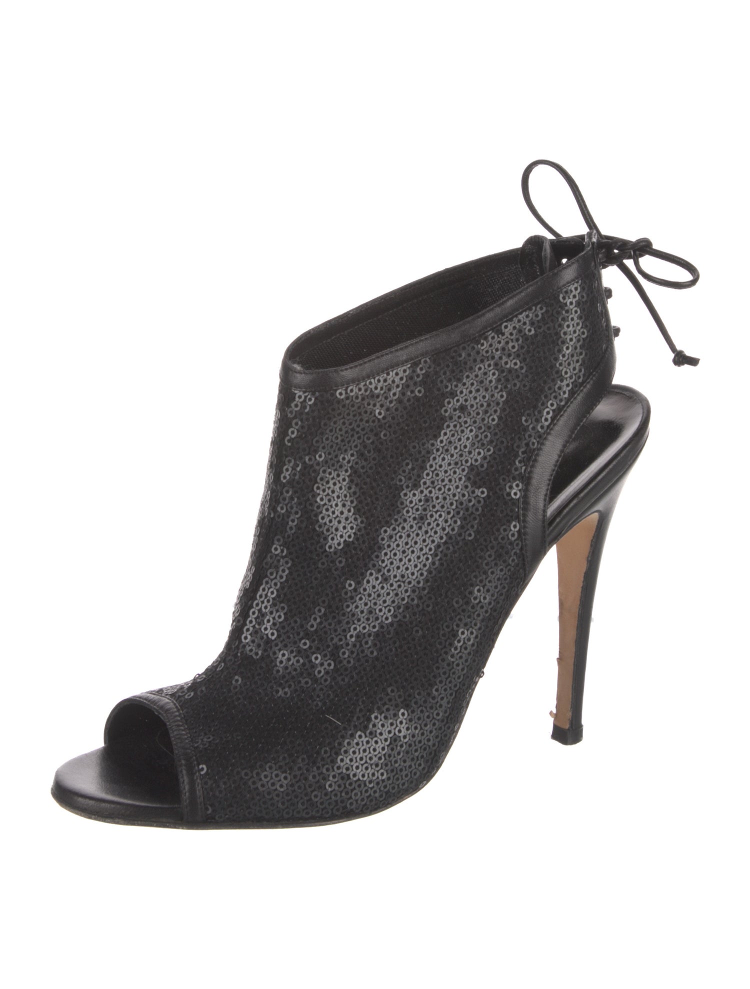 Manolo Blahnik Sequins Sequin Embellishments Slingback Pumps