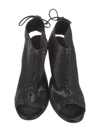 Manolo Blahnik Sequins Sequin Embellishments Slingback Pumps