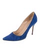 Manolo Blahnik Suede Pumps