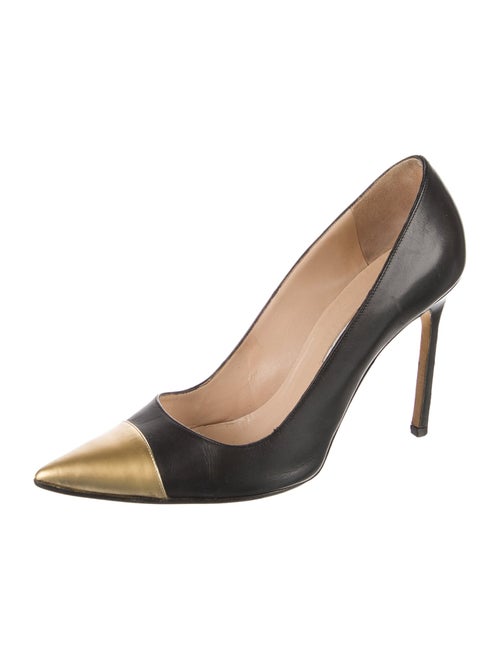 Manolo Blahnik Leather Pumps