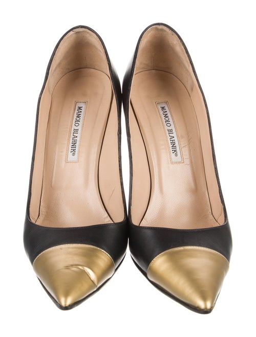 Manolo Blahnik Leather Pumps