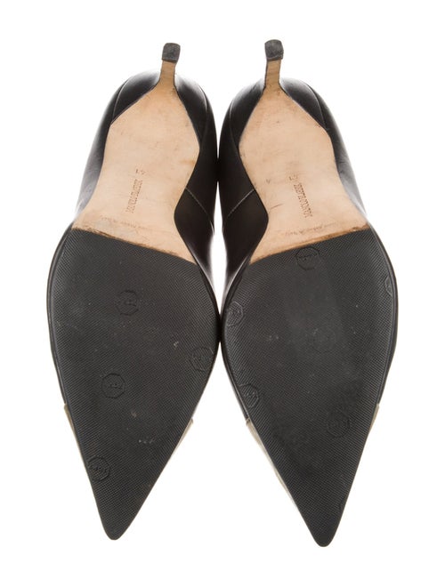 Manolo Blahnik Leather Pumps