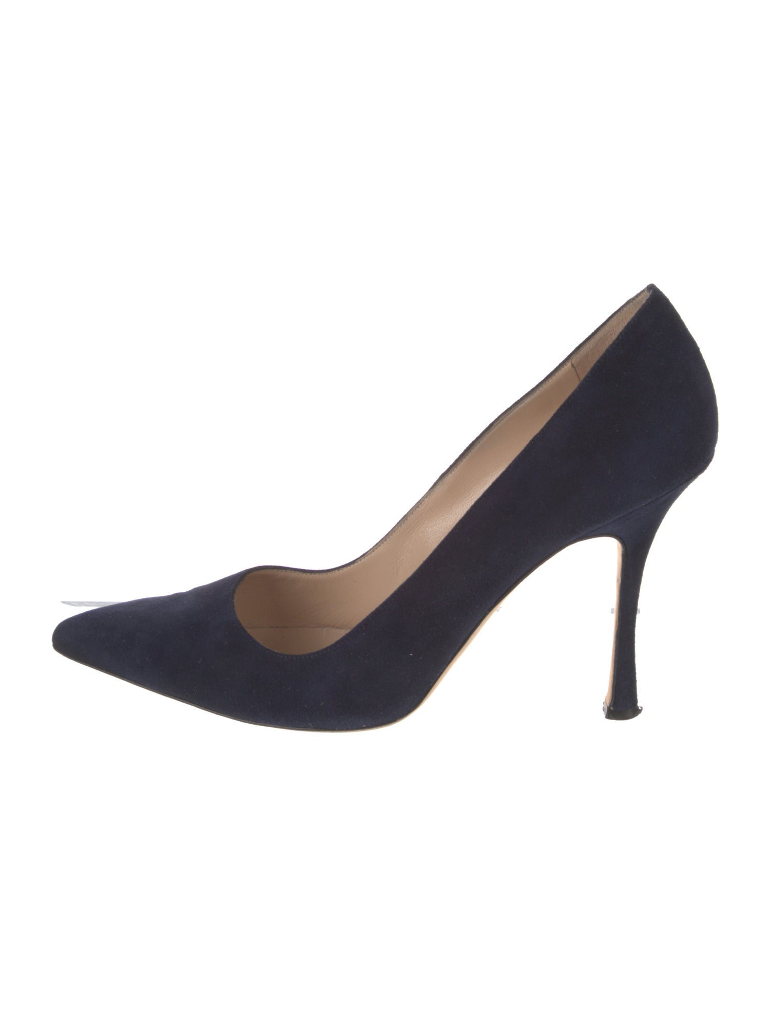 Manolo Blahnik Suede Pumps