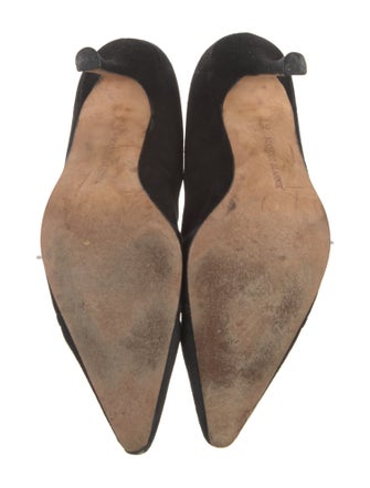 Manolo Blahnik Suede Pumps