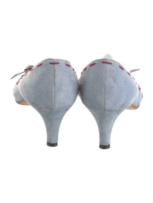 Manolo Blahnik Suede Pumps