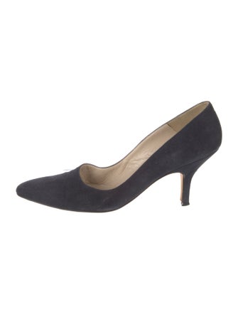 Manolo Blahnik Suede Pumps