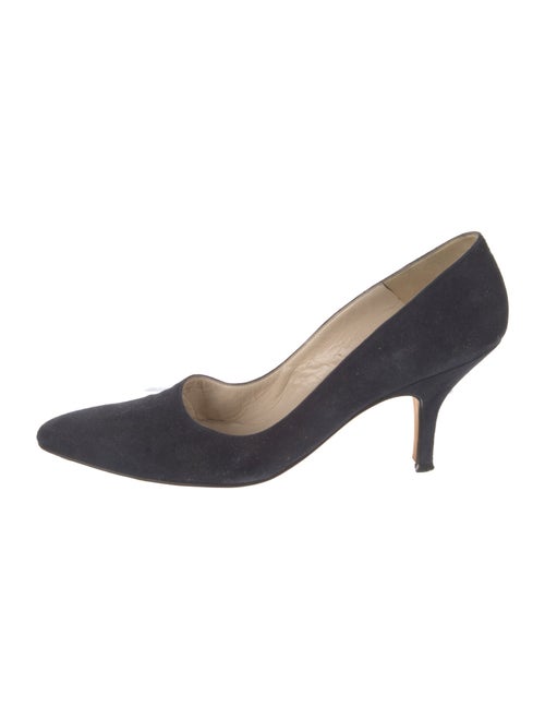 Manolo Blahnik Suede Pumps