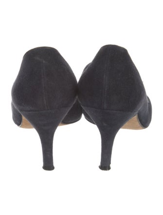 Manolo Blahnik Suede Pumps