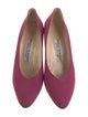 Manolo Blahnik Satin Pumps