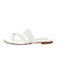 Manolo Blahnik Leather Slides