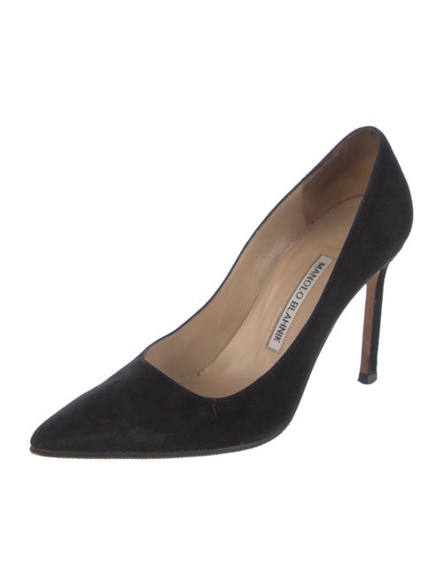 Manolo Blahnik Suede Pumps