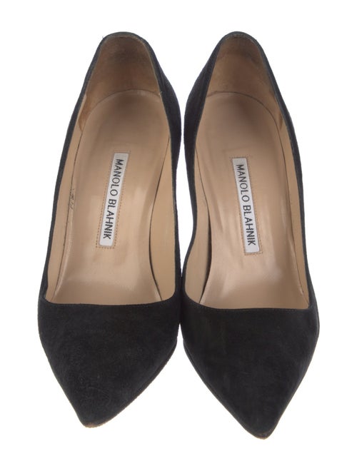 Manolo Blahnik Suede Pumps