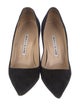 Manolo Blahnik Suede Pumps