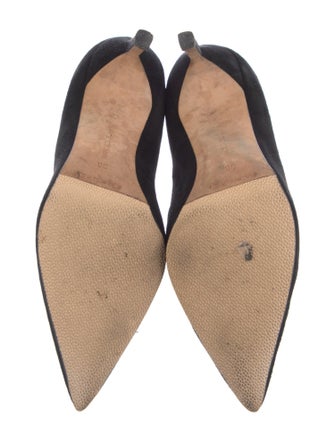 Manolo Blahnik Suede Pumps