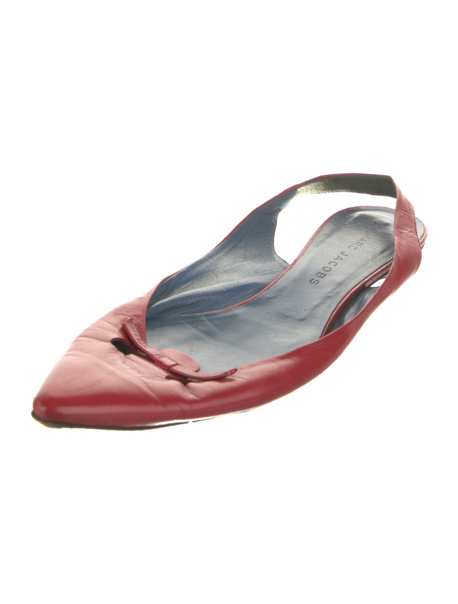 Marc Jacobs Leather Slingback Flats