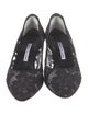 Manolo Blahnik Lace Lace Pattern Pumps