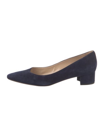 Manolo Blahnik Suede Pumps