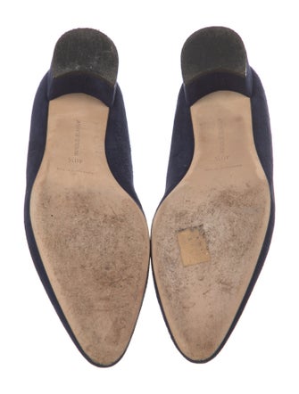 Manolo Blahnik Suede Pumps