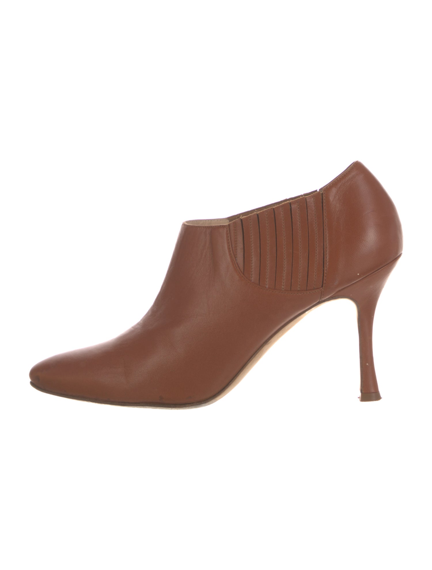 Manolo Blahnik Leather Pumps