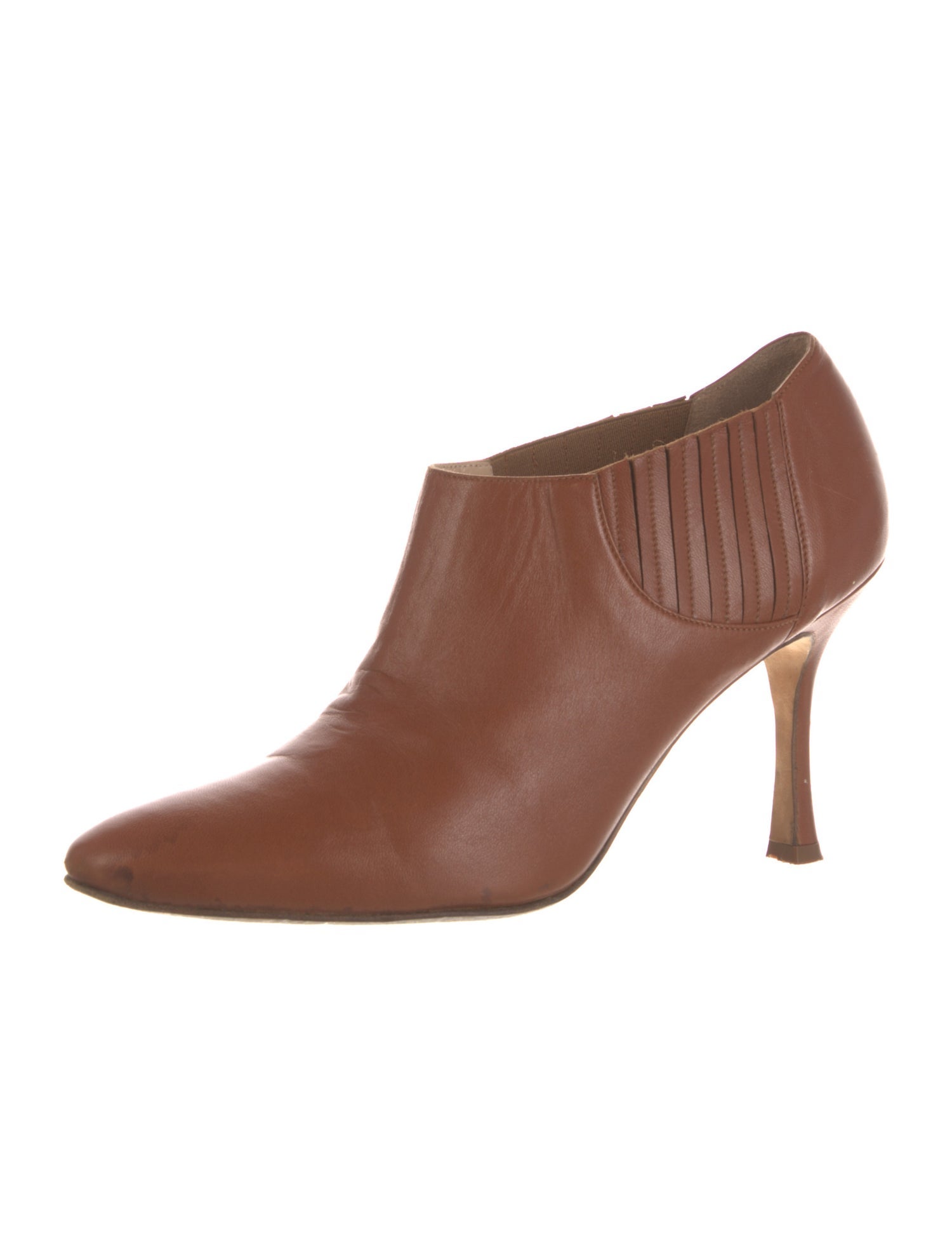 Manolo Blahnik Leather Pumps