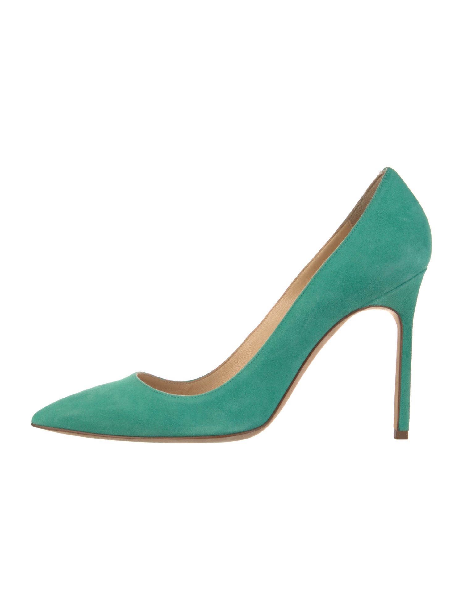 Manolo Blahnik Suede Pumps