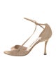 Manolo Blahnik Suede Sandals