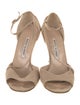 Manolo Blahnik Suede Sandals