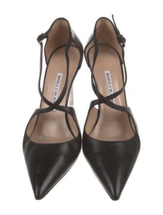 Manolo Blahnik Leather Pumps