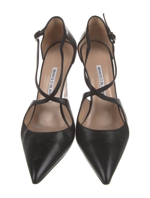 Manolo Blahnik Leather Pumps