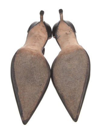 Manolo Blahnik Leather Pumps