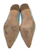 Manolo Blahnik Printed Flats