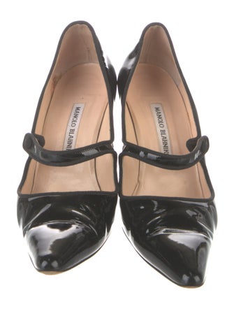 Manolo Blahnik Patent Leather Pumps