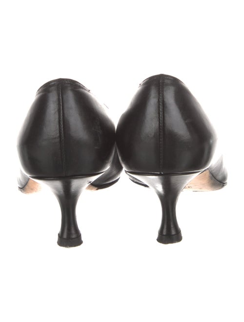 Manolo Blahnik Leather Pumps